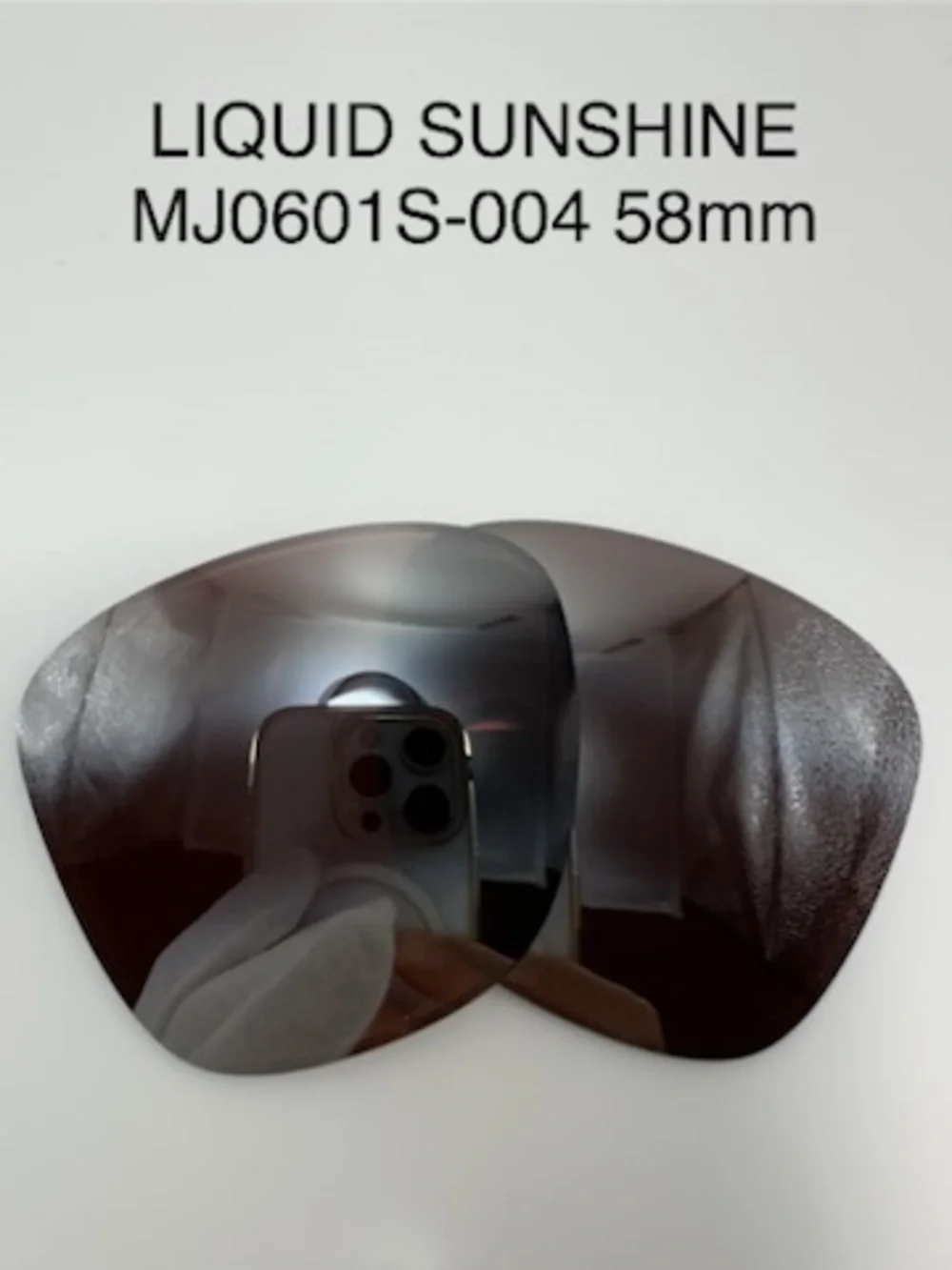 Replacement lenses for Maui Jim Liquid Sunshine MJ0601S-004 58mm Maui Rose New